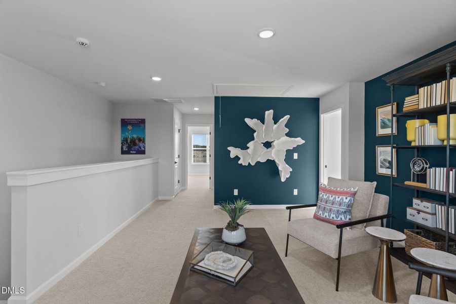 Furnished interior view inside a new home in The View, Durham (Image 15).