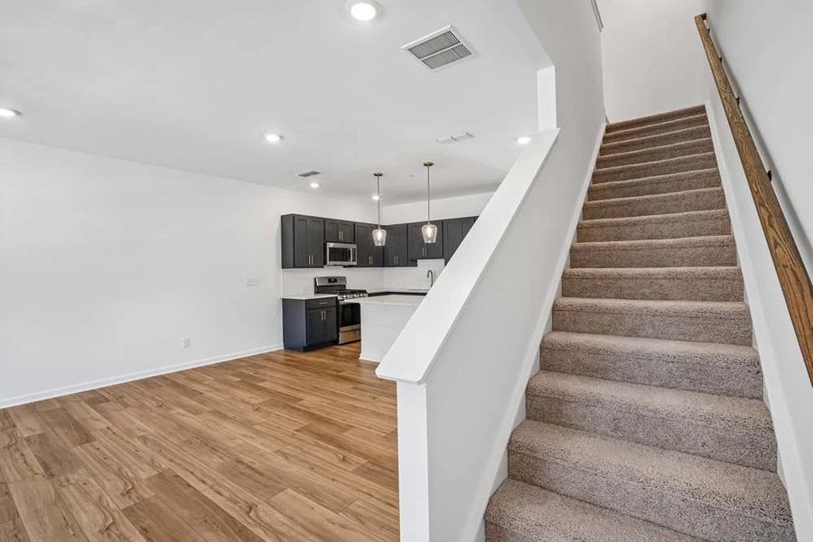 Stairs to Second Floor Stairs to Second Floor