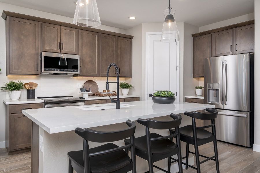 Representative furnished interior of a home built from the 3503 by Risewell Homes in Skyline Village, San Tan Valley (Image 10).