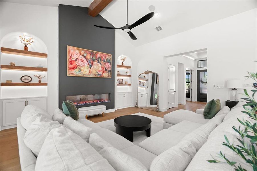 Furnished interior view inside a new home in , Brooksville (Image 18).