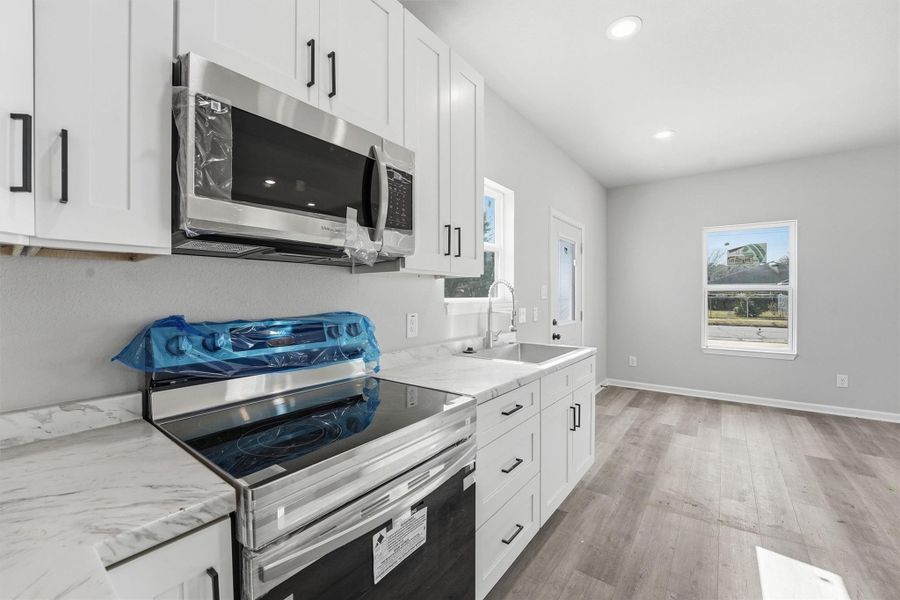 Furnished interior view inside a new home in , Beaumont (Image 3).