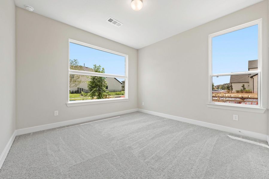 Spacious, unfurnished interior of a new home in Bridgeland, Cypress (Image 15).