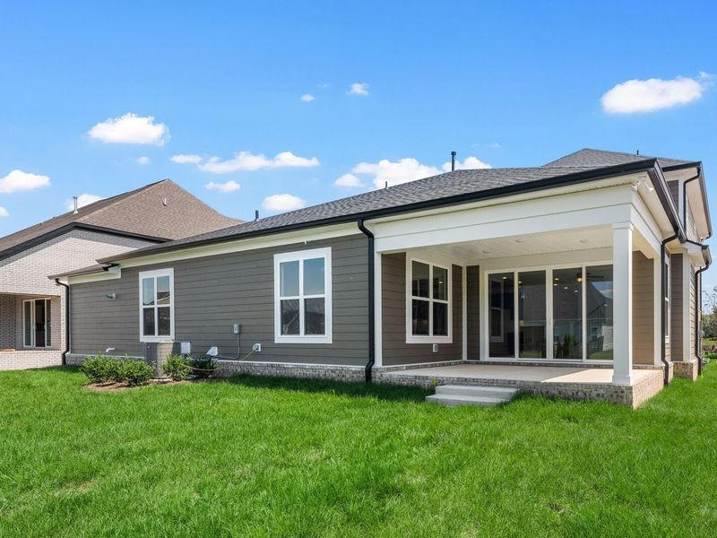 Exterior details and patio area of a home in Shelton Square, Murfreesboro (Image 33). Exterior details and patio area of a home in Shelton Square, Murfreesboro (Image 33).