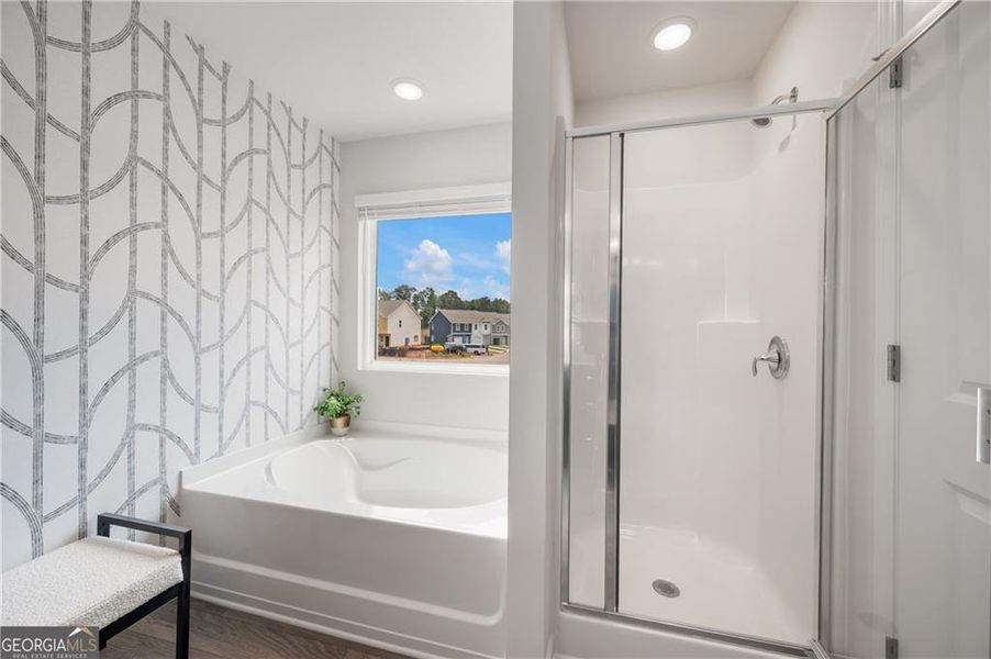 Furnished interior view inside a new home in , Jonesboro (Image 23).