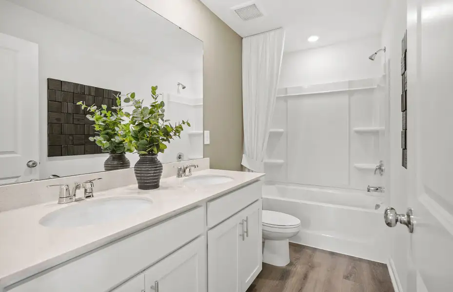 Furnished interior view inside a new home in Mallard Park, Charlotte (Image 16).