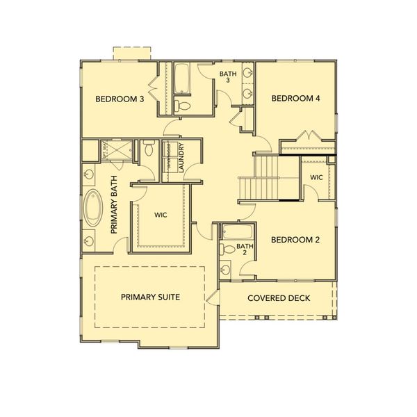 2D floor plan layout for the Roosevelt by Kerley Family Homes in Walters Creek, Douglasville, GA (Image 4). 2D floor plan layout for the Roosevelt by Kerley Family Homes in Walters Creek, Douglasville, GA (Image 4).