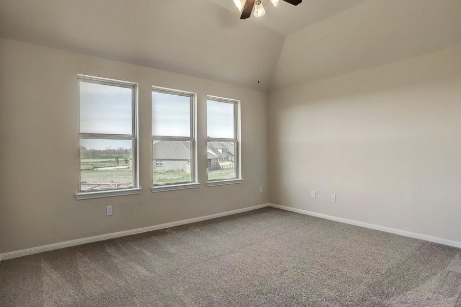 Spacious owner's suite (*Photo not of actual home and used for illustration purposes only.)