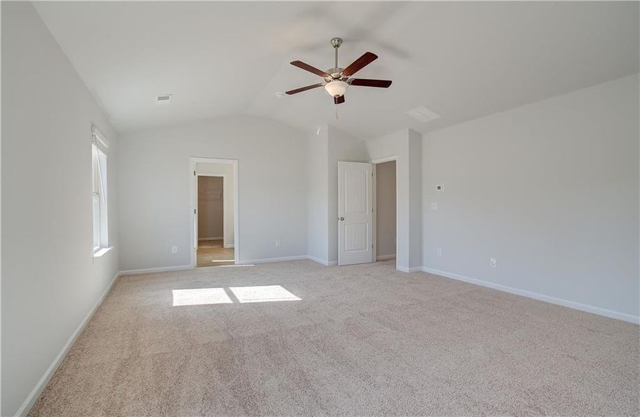 Spacious, unfurnished interior of a new home in Cedar Grove Commons, Conley (Image 16). Spacious, unfurnished interior of a new home in Cedar Grove Commons, Conley (Image 16).