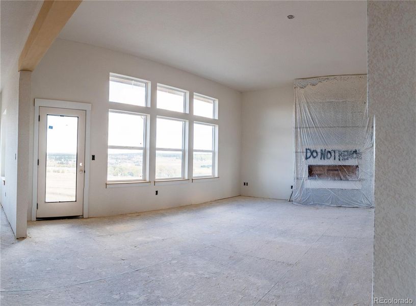 In-progress construction of a new home in , Elizabeth, CO (Image 10).