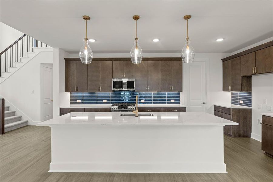 Furnished interior view inside a new home in Treeline, Justin (Image 7).