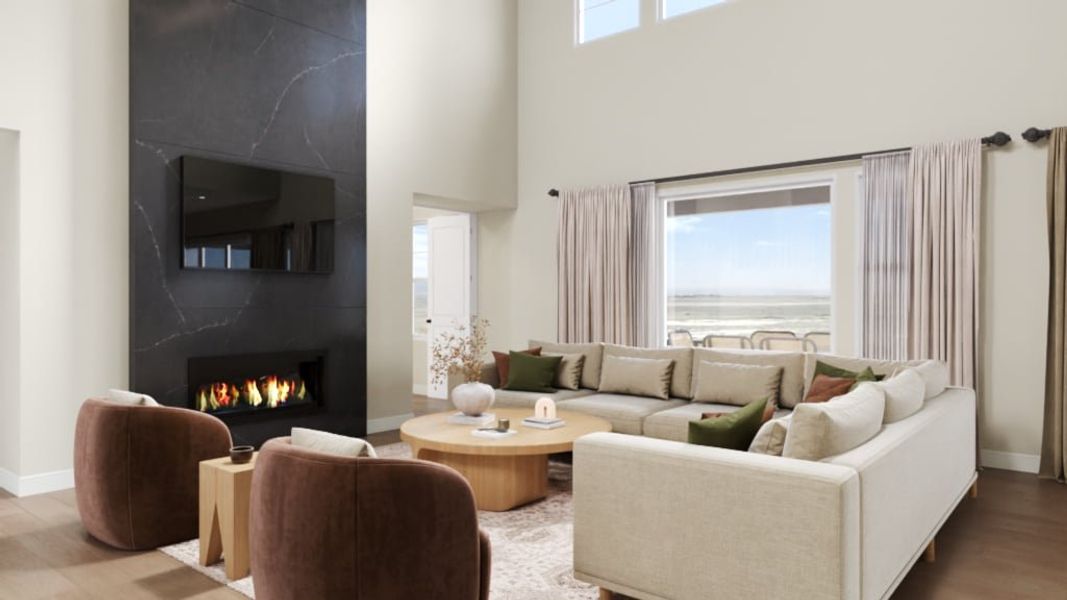 Representative furnished interior of a home built from the Aspenwood by Taylor Morrison in Macanta, Castle Rock (Image 11). Representative furnished interior of a home built from the Aspenwood by Taylor Morrison in Macanta, Castle Rock (Image 11).