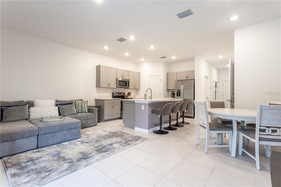 Furnished interior view inside a new home in , Sarasota (Image 11).
