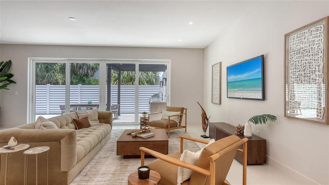 Furnished interior view inside a new home in , Sarasota (Image 4).