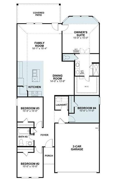 2D floor plan layout of this home in Moran Ranch, Willis, TX (Image 5). 2D floor plan layout of this home in Moran Ranch, Willis, TX (Image 5).