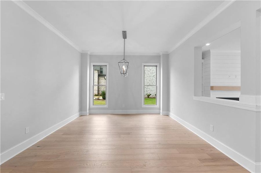 Spacious, unfurnished interior of a new home in Knollwood, Johns Creek (Image 37).