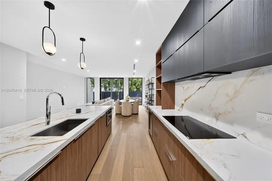 Furnished interior view inside a new home in , Miami (Image 12).