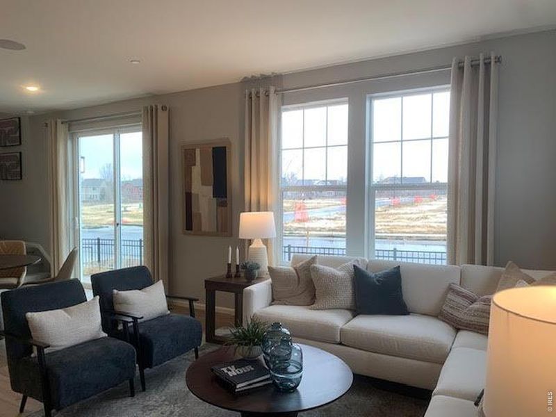 Furnished interior view inside a new home in , Erie (Image 10).