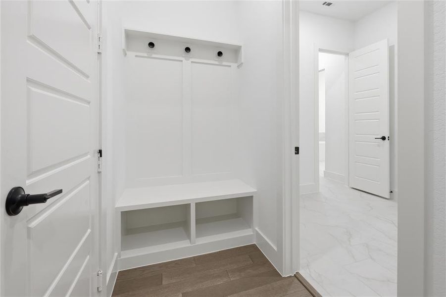 Furnished interior view inside a new home in Pecan Grove, Cross Timber (Image 5).