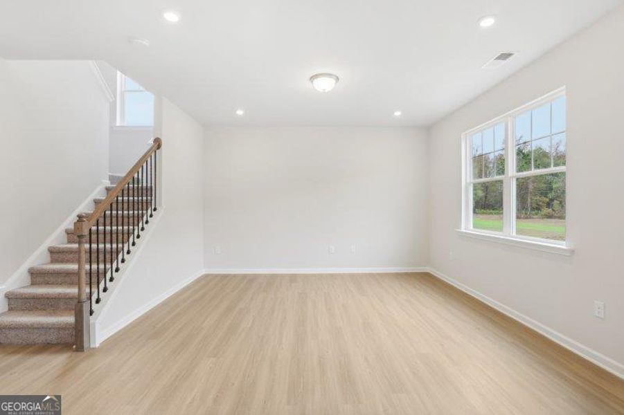 Spacious, unfurnished interior of a new home in Bryson Farms, Byron (Image 12).
