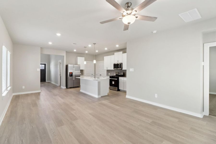 Photo is not of the actual home, but is an inspirational photo of builder’s model home and may depict options, furnishings, and/or decorator features that are not included