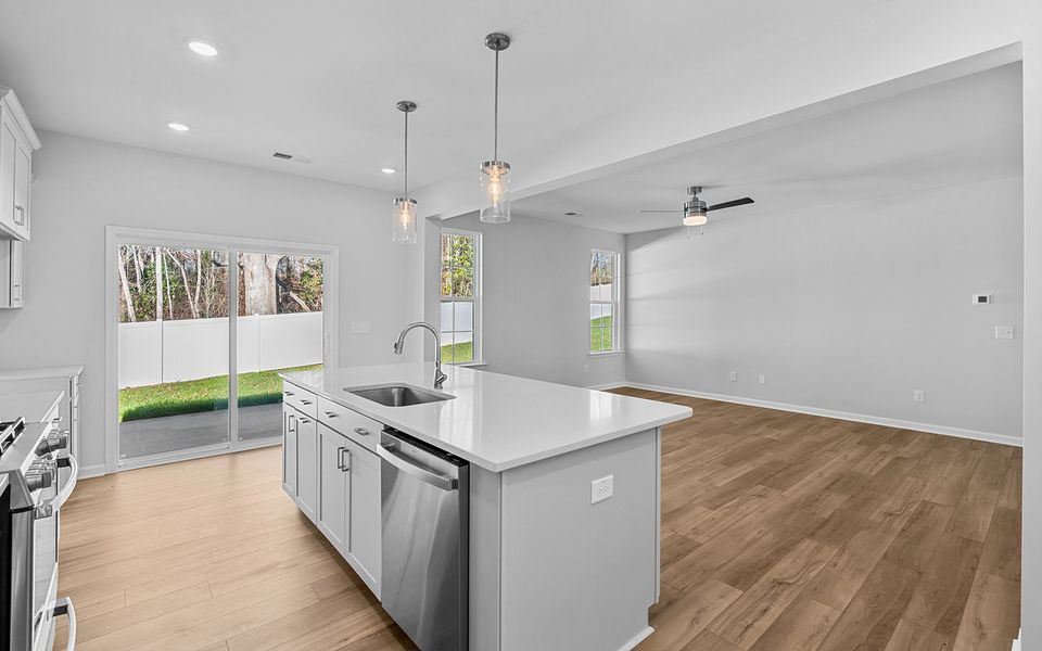 Furnished interior view inside a new home in Hanes Lake, Winston-Salem (Image 10).