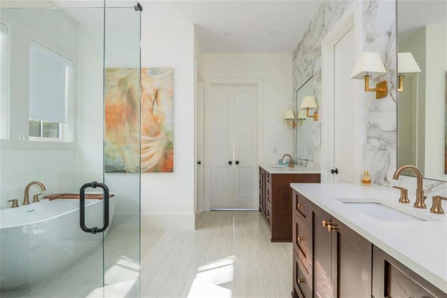 Furnished interior view inside a new home in Barrington Place, Roswell (Image 6). Furnished interior view inside a new home in Barrington Place, Roswell (Image 6).