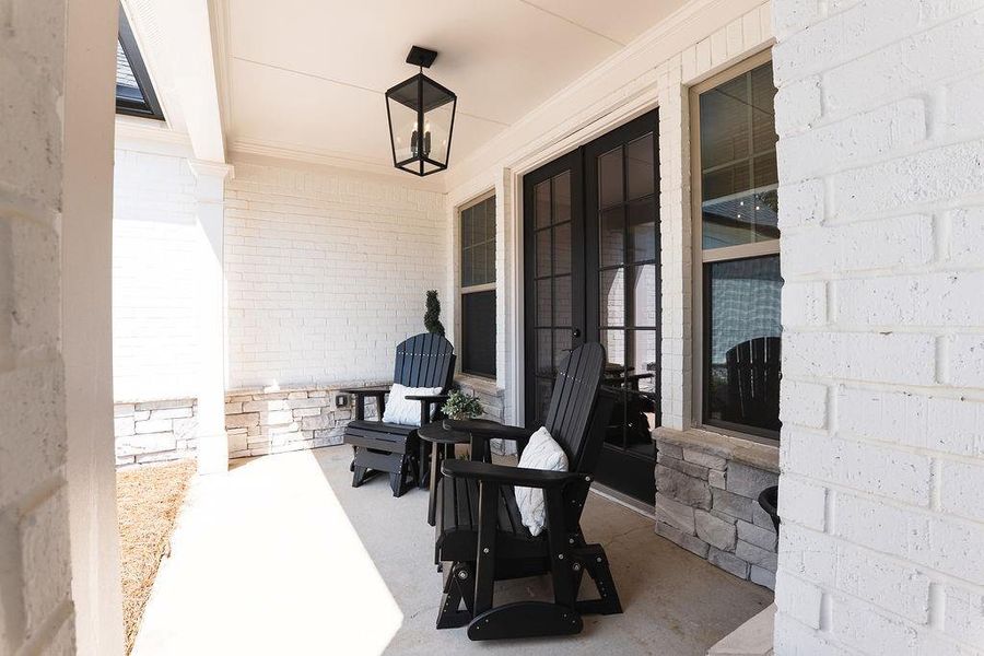 Furnished interior view inside a new home in Soleil Belmont Park, Canton (Image 35).