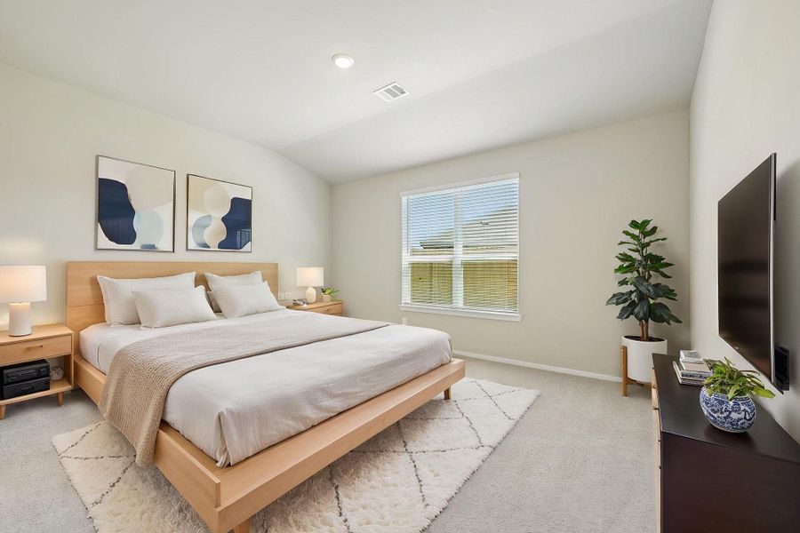 Furnished interior view inside a new home in Heights of Barbers Hill, Baytown (Image 14).