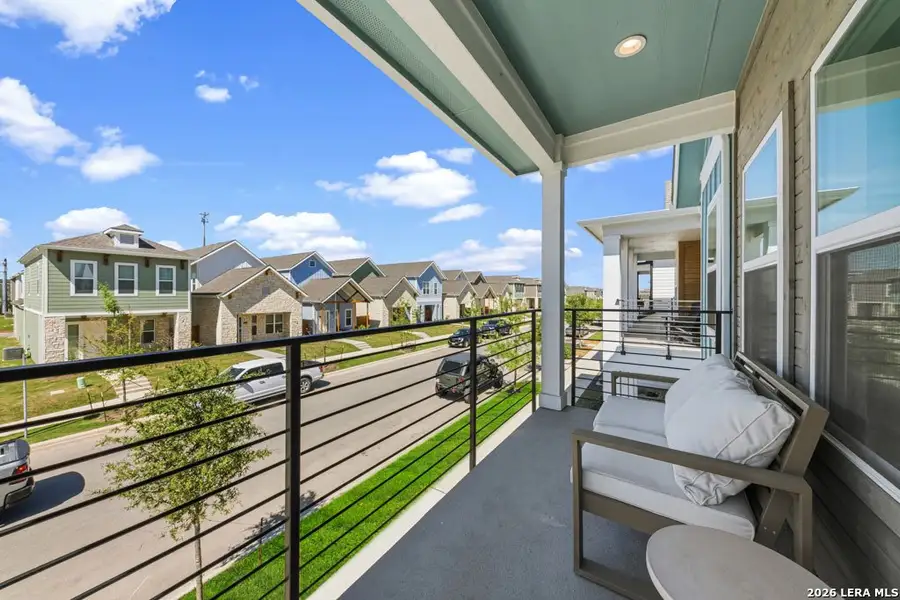 Exterior details and patio area of a home in Town Creek, New Braunfels (Image 3). Exterior details and patio area of a home in Town Creek, New Braunfels (Image 3).