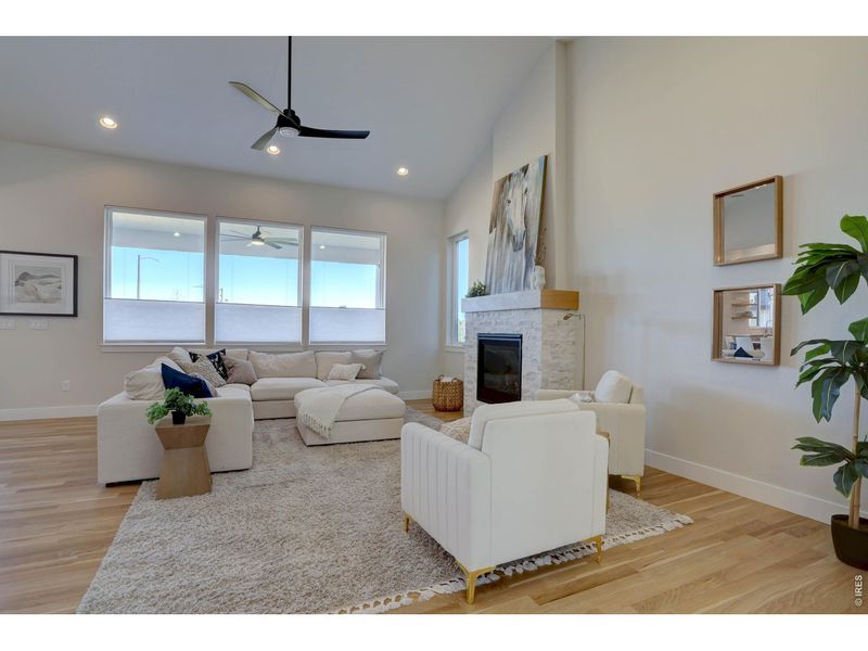 Furnished interior view inside a new home in , Louisville (Image 4).