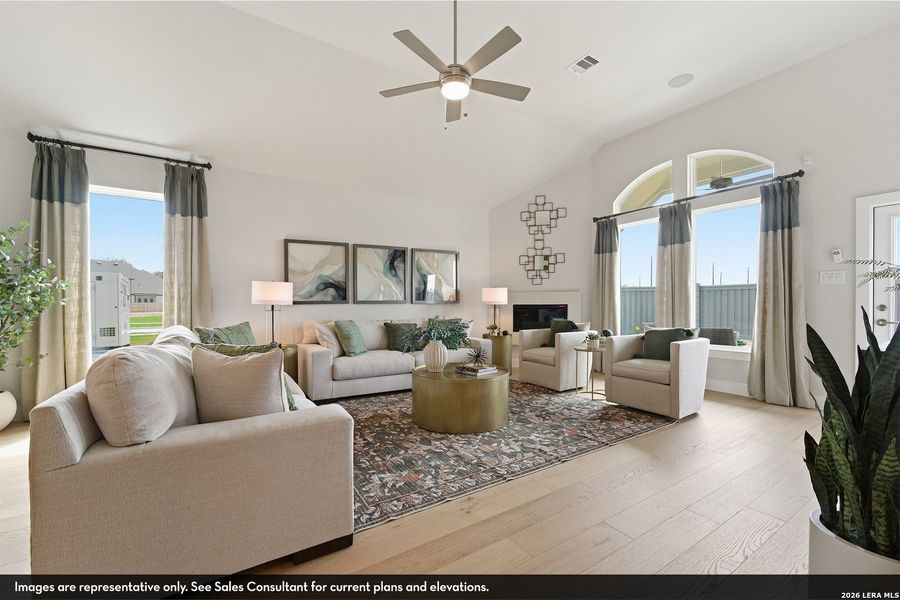 Furnished interior view inside a new home in , Elmendorf (Image 30). Furnished interior view inside a new home in , Elmendorf (Image 30).