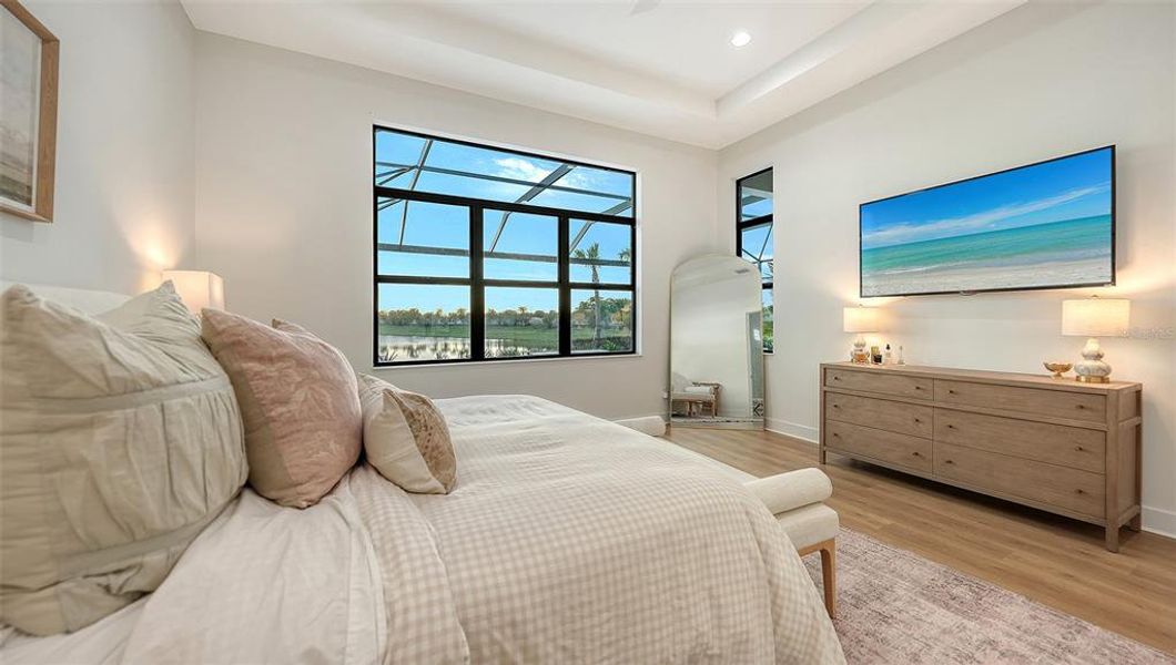Furnished interior view inside a new home in , Sarasota (Image 61).
