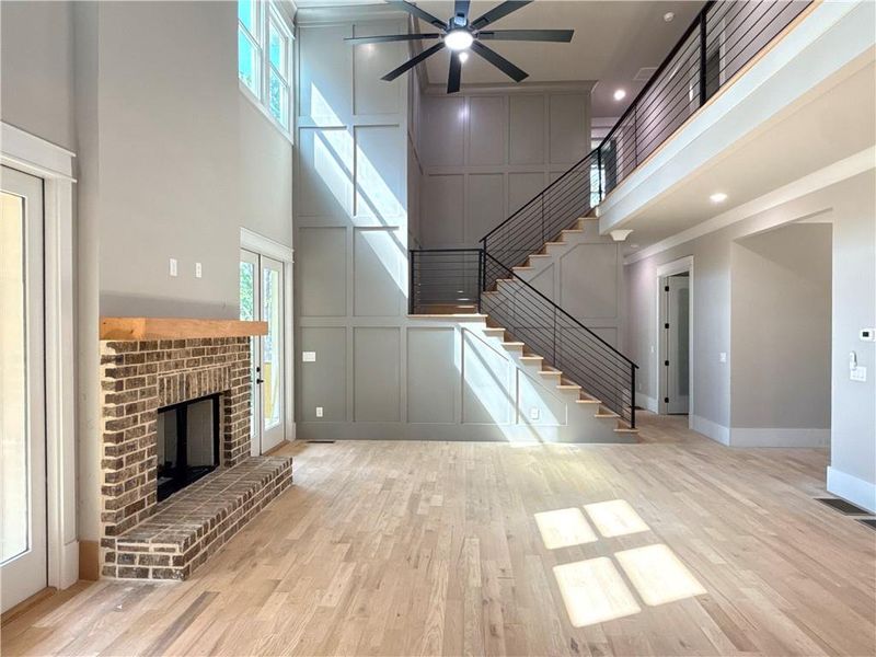 Spacious, unfurnished interior of a new home in , Flowery Branch (Image 27). Spacious, unfurnished interior of a new home in , Flowery Branch (Image 27).