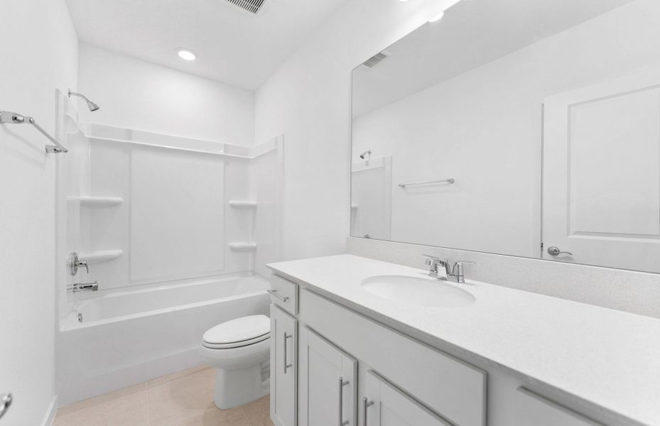 Furnished interior view inside a new home in Twisted Oaks, Wildwood (Image 8).