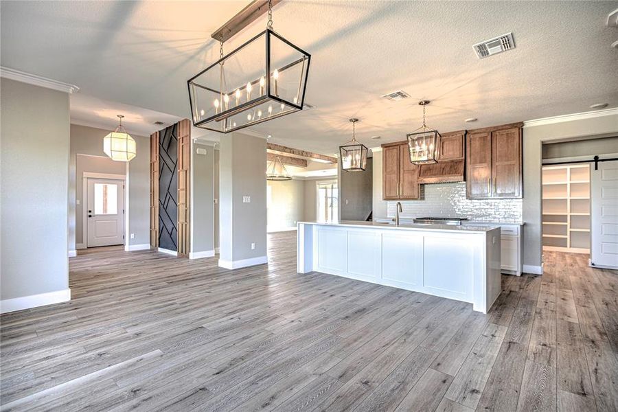 Furnished interior view inside a new home in , Moody (Image 5).
