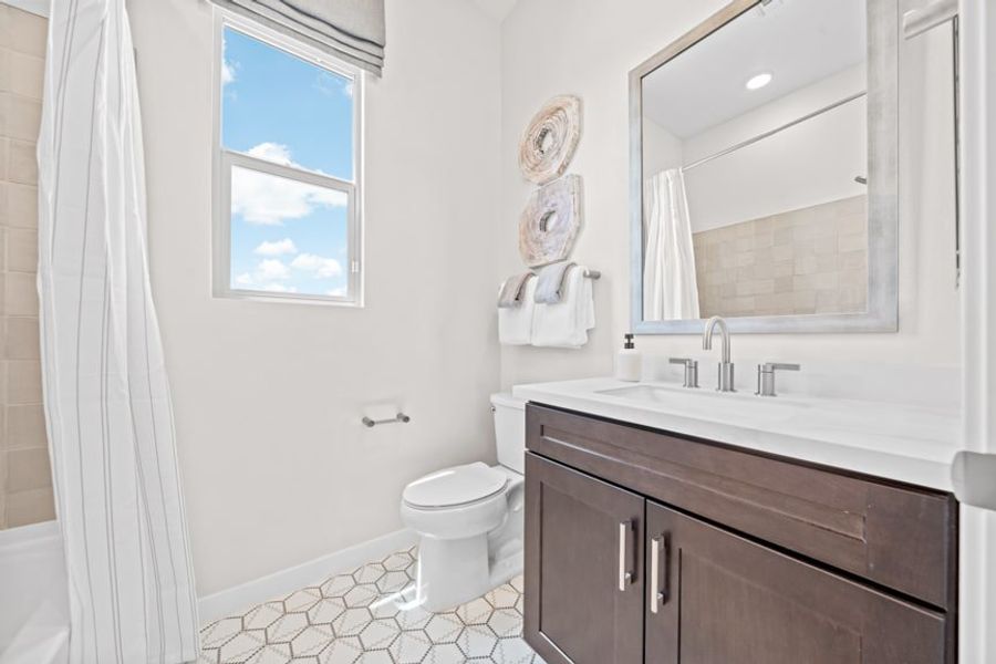Representative furnished interior of a home built from the Cielo by Landsea Homes in Mira Vista at Victory, Buckeye (Image 29).