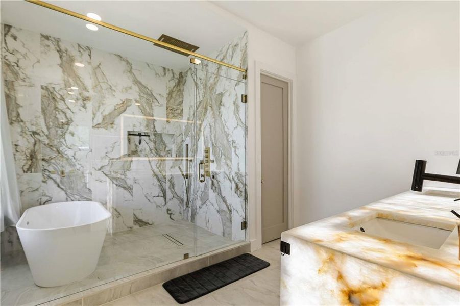 Furnished interior view inside a new home in , Tampa (Image 18).