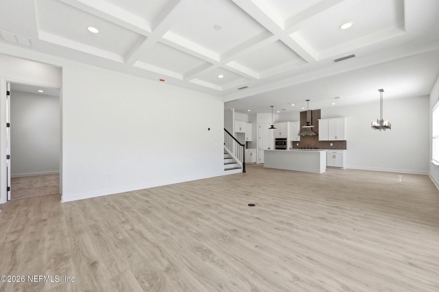 Spacious, unfurnished interior of a new home in Silver Landing At Silverleaf, St. Augustine (Image 36).