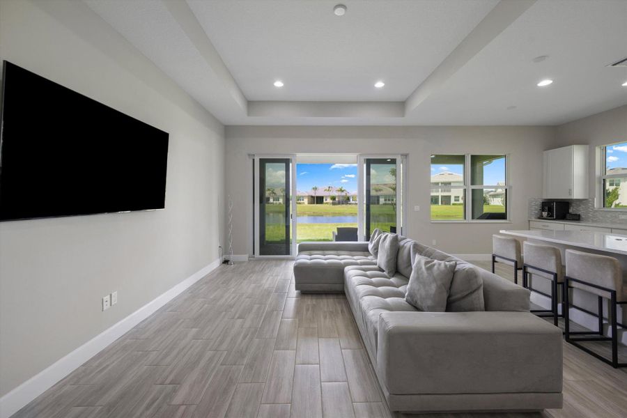 Furnished interior view inside a new home in , Westlake (Image 6).