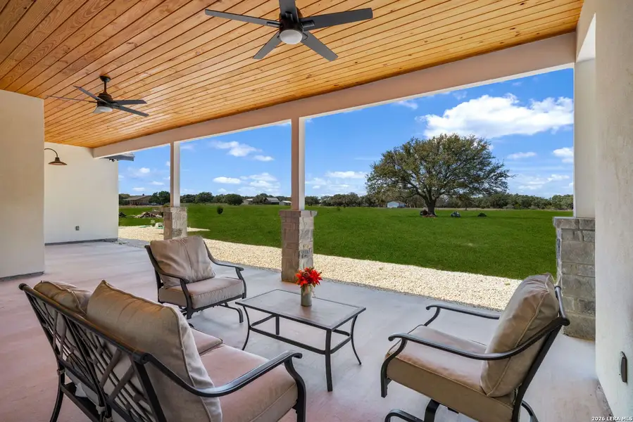 Exterior details and patio area of a home in , Bandera (Image 3). Exterior details and patio area of a home in , Bandera (Image 3).