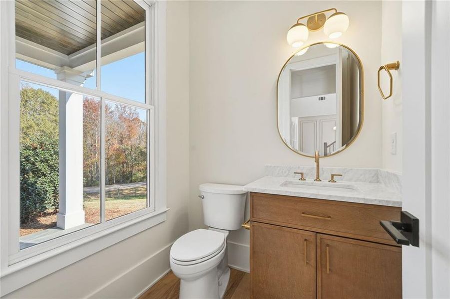 Furnished interior view inside a new home in , Monroe (Image 6).