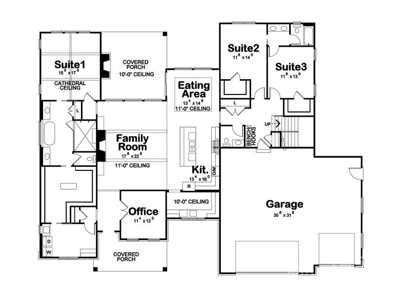 1st Floor Plan