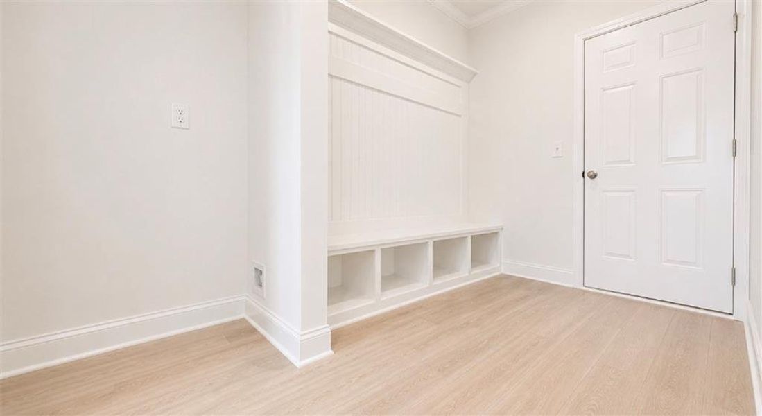 Spacious, unfurnished interior of a new home in Wehunt Meadows, Hoschton (Image 24). Spacious, unfurnished interior of a new home in Wehunt Meadows, Hoschton (Image 24).