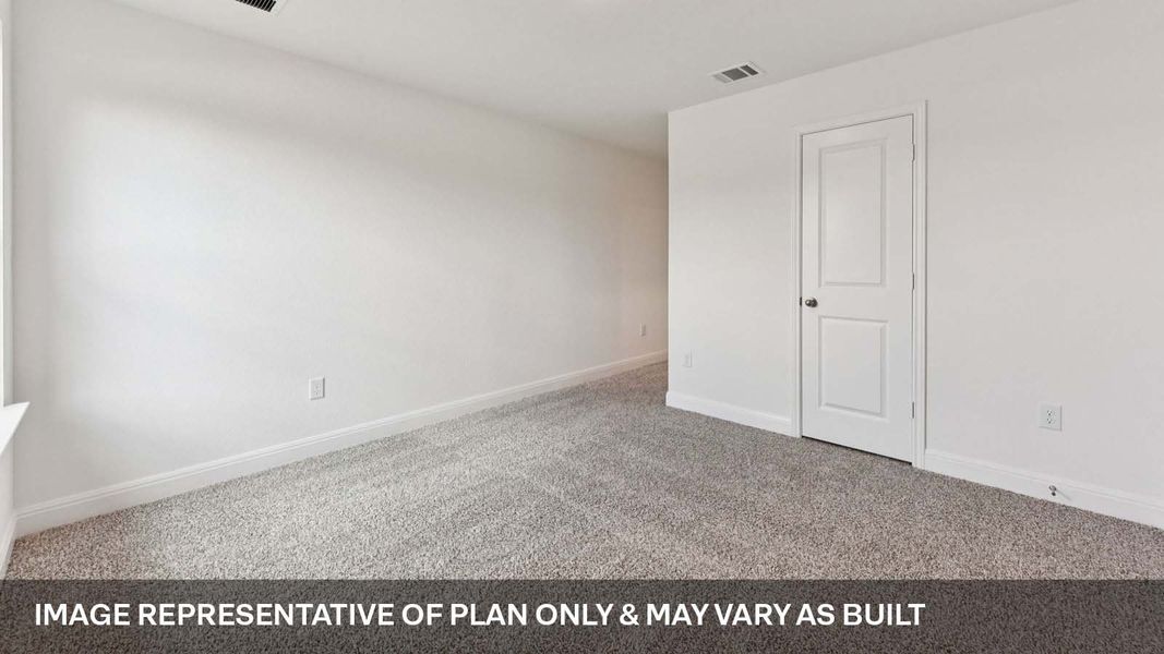 Representative unfurnished interior of a home built from the The Fairfield by D.R. Horton in Riverview, Georgetown (Image 36).