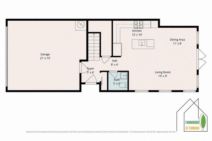 2D floor plan layout of this home in , Houston, TX (Image 5).