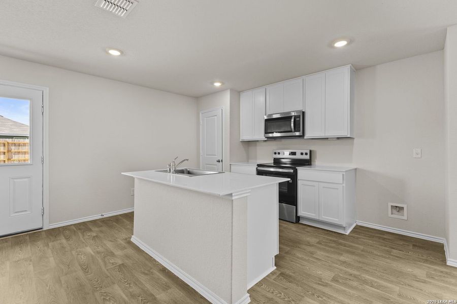Furnished interior view inside a new home in Swenson Heights, Seguin (Image 9).