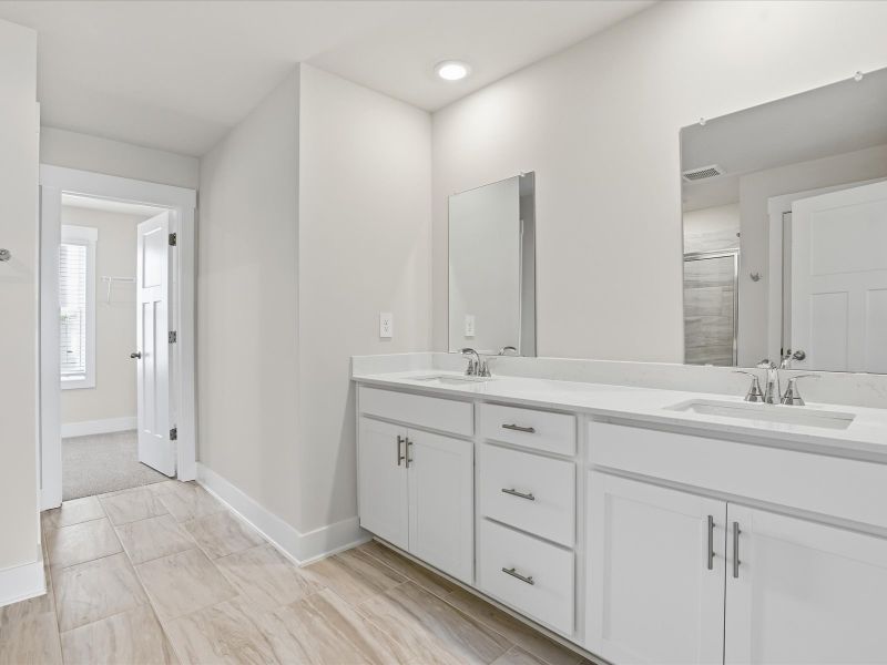 Furnished interior view inside a new home in Ashby Woods, Boiling Springs (Image 6).
