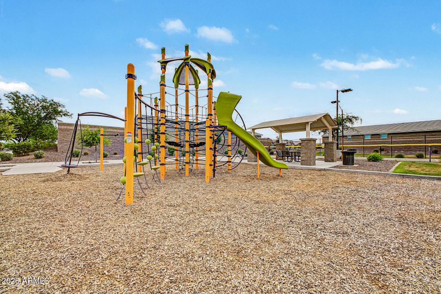 One of Two Play Areas