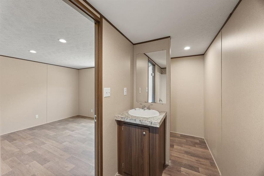 bathroom into closet