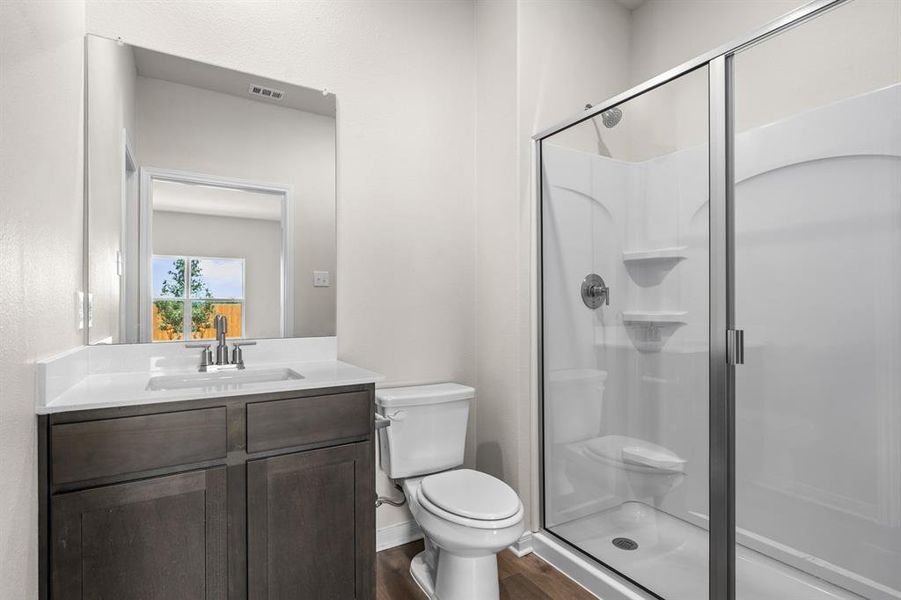 Furnished interior view inside a new home in Kingsborough, Crandall (Image 3).
